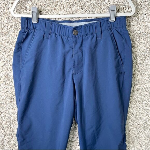 Under Armour Pants Men’s 32x32 Match Play Dark Blue Loose Fit - Picture 2 of 6